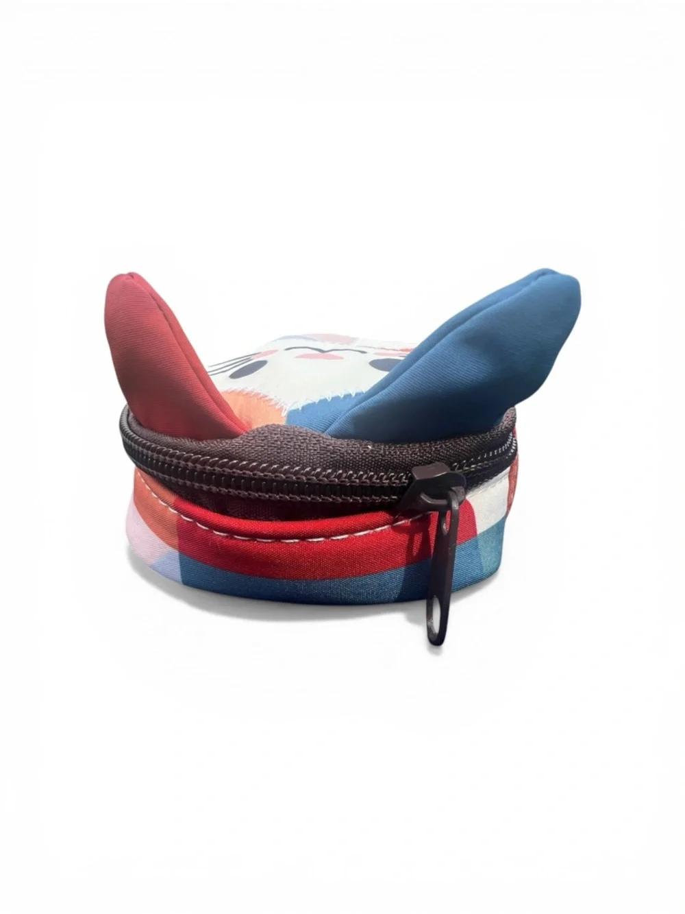 Fun. Eclectic. Purr-fectly Practical. Cosmetic bag.